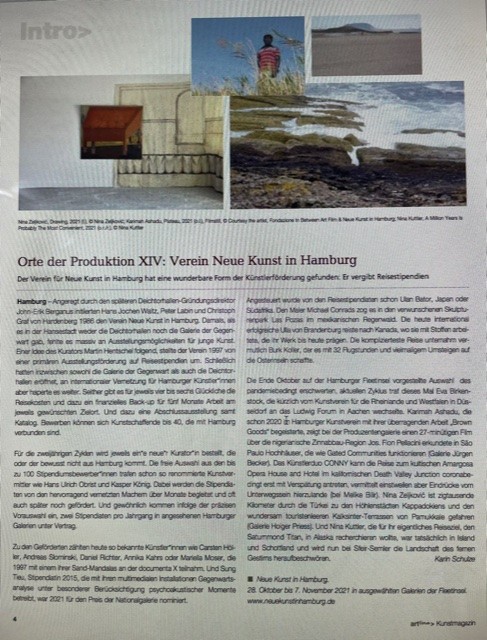 Artikel aus Artline, Text Karin Schulze